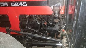 Zetor 5245 + kára na UNC + lopata + pneu - 7