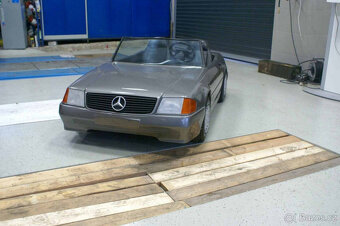 Dětské auto Mercedes 129 Junior benzínové 2místné - 7