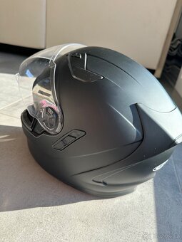 Moto přilba Zeus black Mat TOP stav - 7
