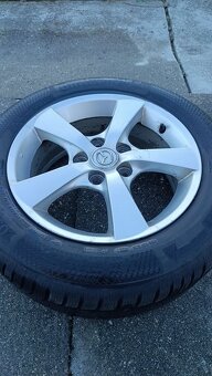 Sada Alu kol Mazda 6,5Jx16 , ET52,5 + pneu - 7