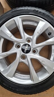 Alu kola Ford 15" 4x108 letní pneu 195/45 R15 4-5mm Fiesta - 7