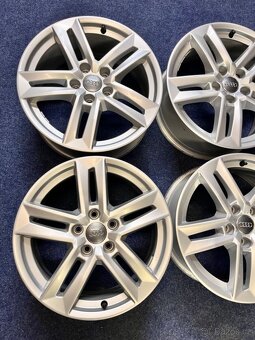 5x112 R17 originál alu disky Audi A4 - TOP STAV - 7