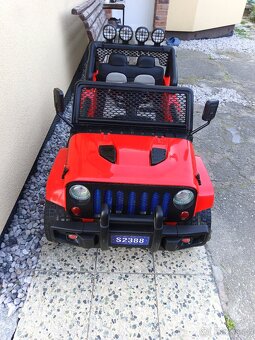 Dětské elektrické auto Jeep 4x4 12V. - 7