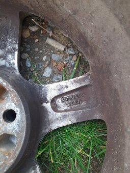 Alu disky 15" 5x100 Škoda - 7