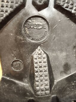 Gumové zateplené holínky s filcem - 7