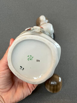 Figurální porcelánová karafa 0.7l, Polonne USSR - 7