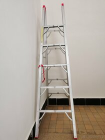 Profi alu skládací štafle žebřík 1,85m - 7