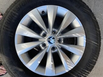 Prodej kol s letním pneu 215/60 r16 - 7