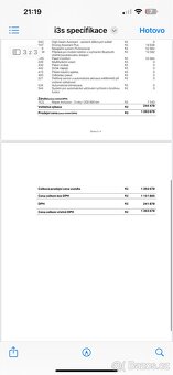 Bmw I3s, 11/2021, najeto 33 tisic - 7