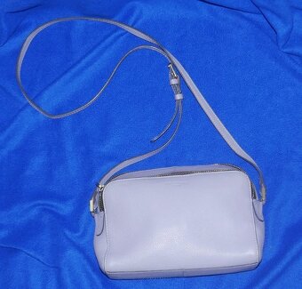 Kožená šedá kabelka/crossbody Paul Costelloe - 7