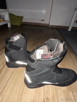 Motocyklové boty Comfortour – vel. 42, jednou nosene - 7