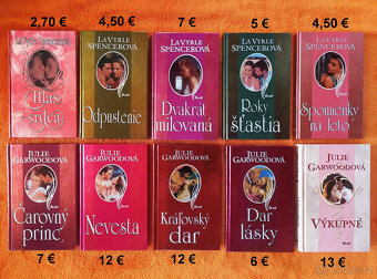 Romány, beletria, romantické, historické, detské knihy - 7