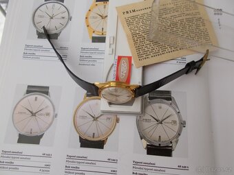 luxusni vyhledavane hodinky prim Diplomat rok 1967 funkcni - 7
