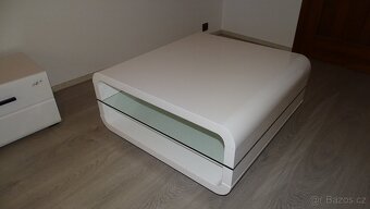 Konferenční stolek nový 80x80x40 cm - 7