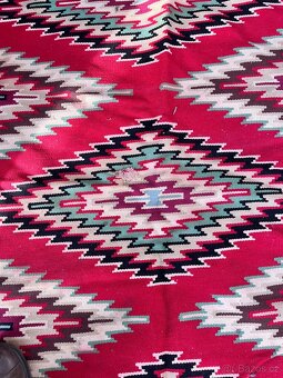 Prodám starožitný koberec Kelim - 7