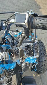 Dětská elektro čtyřkolka ATV Torino 1000W 48V modr - 7