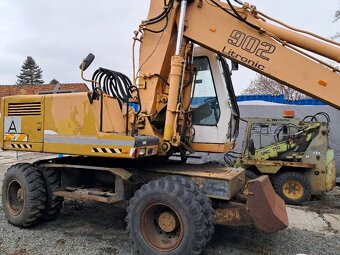 Kolové rypadlo LIEBHERR 902 Litronic, kolový bagr, lžíce - 7