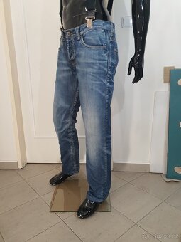 Jeans Rokker Kevlarové moto džíny cca 36/32 36/30 - 7