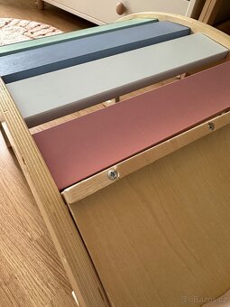 dřevěná montessori houpačka 5v1 a oboustranné prkno 2v1 - 7