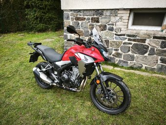 Honda CB 500 X (2019) nový model 19", po servisu, kufr - 7