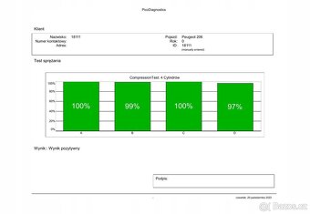 PEUGEOT 206 1.4HDi 70HP MOTOR 8HZ VSTŘIKOVACÍ - 7