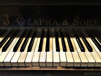 Klavír - křídlo Zapka&Sohn Wien - 7