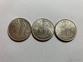 MAGNETICKÁ 20 koruna 1941 aj DVOJKRÍŽ - 7