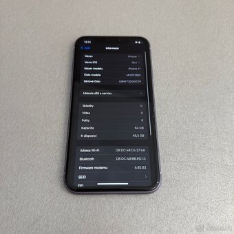 iPhone 11 64GB purple, pěkný stav, 12 měsíců záruka - 7