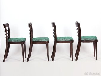 Přečalouněné retro židle SETONA, 4 kusy. - 7