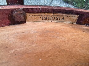 Starožitné židle/křesla Fischel _cena za kus - 7