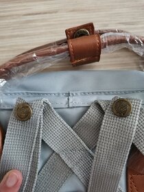 Batohy Fjällräven Kanken šedý s hnědými prvky - 7