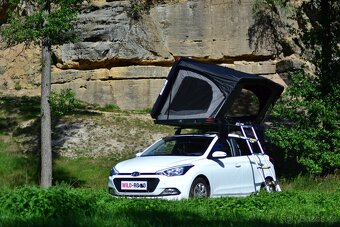 Skořepinový autostan Dakota 120, střešní stan, Wild Land - 7