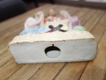Svatá rodina, porcelánová soška - 7
