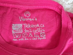 Dámské růžové tričko Trikator vel. XS - 7