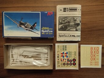 Modely letadel,KP, plastové stavebnice. - 7