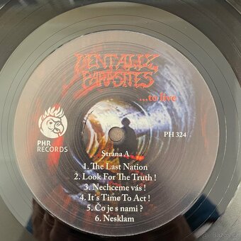 Mentally Parasites ...to live vinyl nový - 7