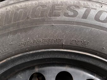 Sada disků z VW 215/65 R17 99H zimní pneu - 7