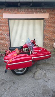 Jawa 250 Sidecar velorex + páv - 7