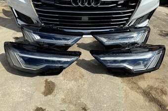 Audi A6 S6 4K C8 naraznik světla blatnik výztuha kapota - 7