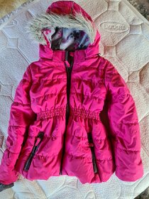 Lyžařské kalhoty vel.104, 110, bunda vel.116 - 7