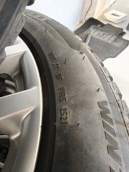 Originál alu kola r19 BMW X5, zimní pneu 255/50 R19 - 7