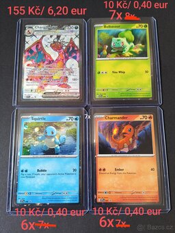 Pokémon karty 1 - 7
