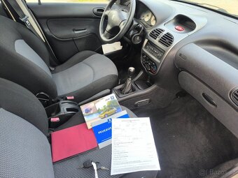 Peugeot 206, KLIMA,PĚKNÝ145KM,FACELIFT,1MAJ - 7