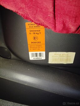 Autosedačka Römer Britax 9-18 kg - 7
