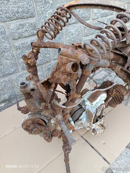 Historický motocykl jap 200 vrak - 7