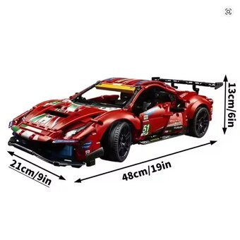 STAVEBNICE 42125 Ferrari 488 GTE (náhrada) - 7