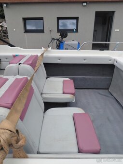 Motorový člun FIBERLINE G 16+  Johnson 70PS + přívěs - 7