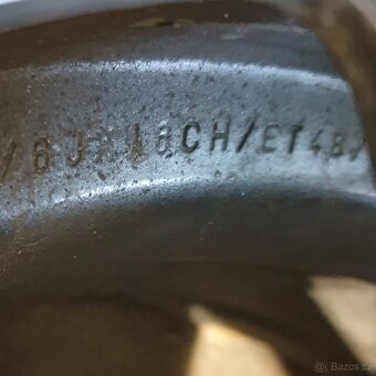 Disky na Škoda, VW, Seat, Audi 6Jx16 ET48 č. AF132 - 7
