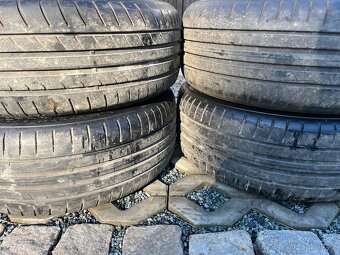 4x alu disky 5x112 R16, letní pneu 70% - 7