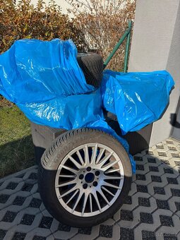 Original BMW Alu zimni kola 225/50 r17, GoodYear MS Runflat - 7